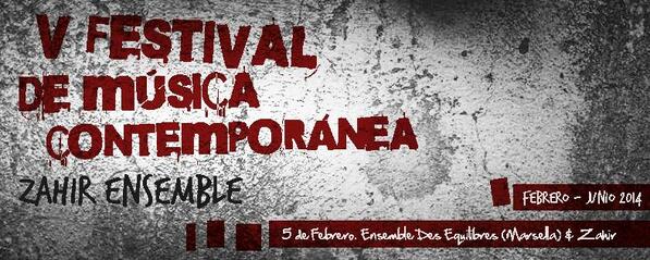 Festival de #Música Contemporánea <a href="/ZahirEnsemble/">Zahir Ensemble</a>. Hoy flauta+ electrónica y soprano+percusión bit.ly/1fPNqep
