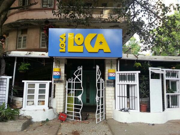 Diagrammatic_BS's tweet photo. A brand new happy entrance to #LOCALOCA, the fun cuban inspired everyday bar! #Signagework #Khar #Diagrammatic http://t.co/0VoEtHVfV9