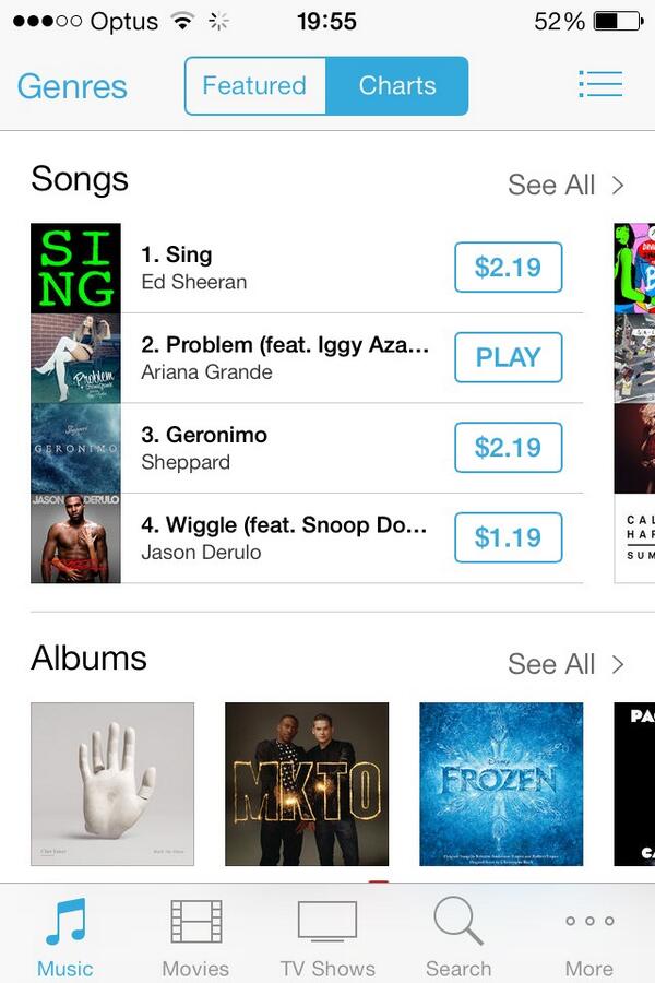 AcousticAri's tweet image. Move over Ed sheeran, problem is better than you #ProblemToNumberOneInAus