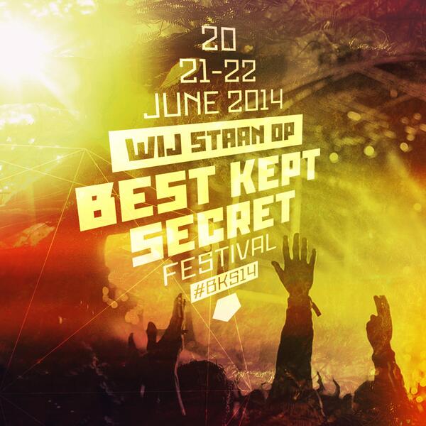 BAM!! We staan op het <a href="/BKSfestival/">Best Kept Secret</a> dit jaar!! Wakker worden met een cafeïne-shot bij je tent! #BKS14food #BKS14