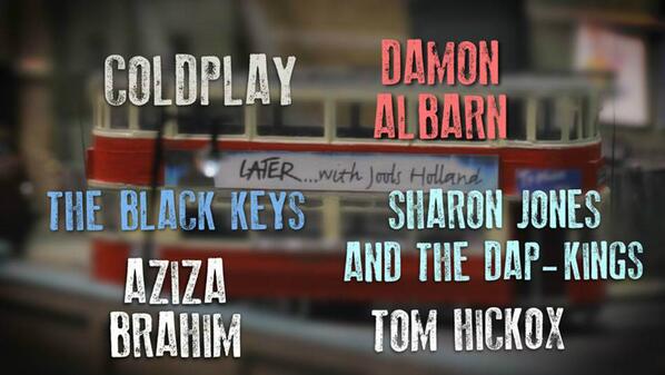 Later...with Jools Holland on BBC Two tweet media