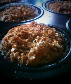 Rhubarb Muffins! #baking #allotments #freshrhubarb #sogood