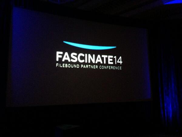 Kunalic's tweet image. RT @jeilers55 Time to Fascinate! #FBCON14 #Cloud #FileBound #UplandSoftware