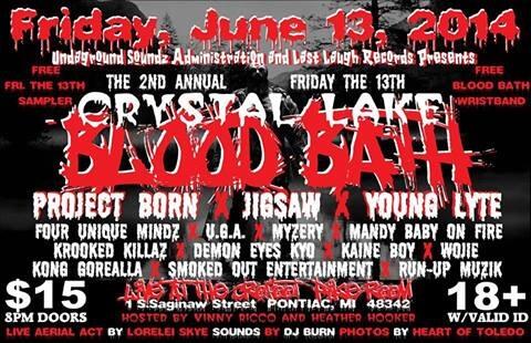 M0NSTAR_ENT's tweet photo. Friday June 13 it's going down in Pontiac Mi at the crofoot pike room!!  Headlining - @younglyte810 &amp; @FrankNittyPJB http://t.co/UWbgaXfHqz
