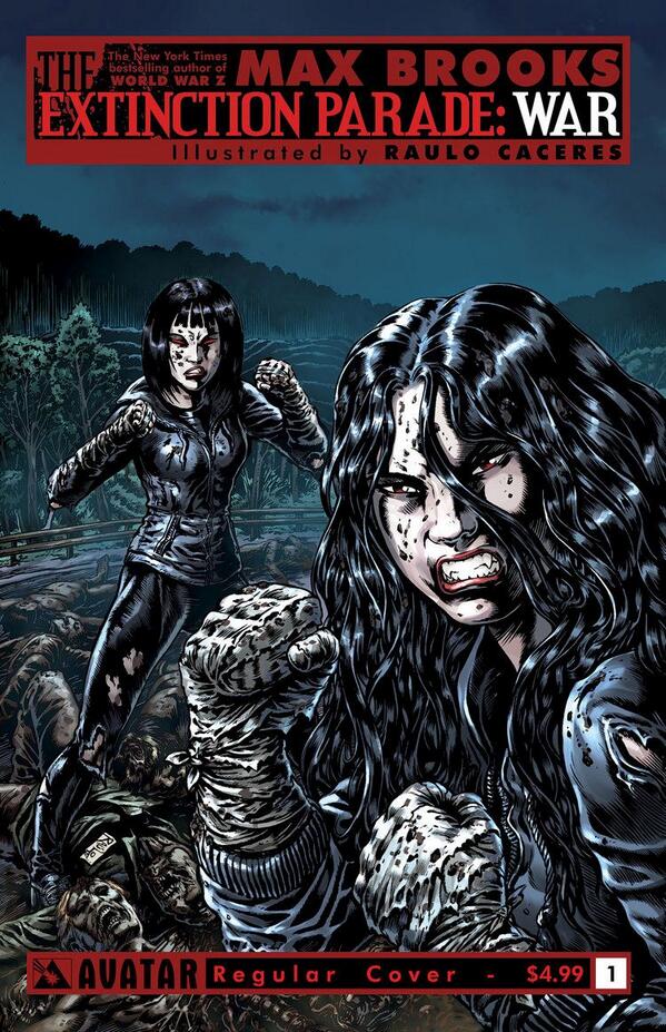 amhaunted's tweet photo. #MaxBrooks' #vampires vs #zombies series #ExtinctionParade coming to TV via Legendary http://t.co/r3a14pjZVo http://t.co/QFWe0VdM31