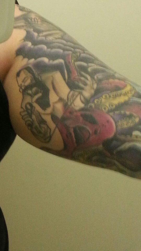 TheShindigBmore's tweet photo. Shout out to everyone who sent tattoo photos on FB! Here's another awesome @clutchofficial Tat sent by Shelby Lesko! http://t.co/1RTVt5ugOr