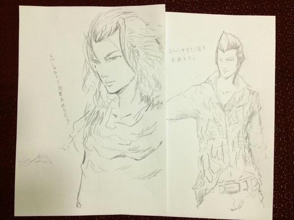 生放送お疲れ様でした。そしてエルシャダイ3周年ありがとうございました。今は漫画も連載中ですし過去を振り返る事よりも、早くイーノックをガリガリから復活させたいと思います。ペコ
http://t.co/XKNOaqCdd9 