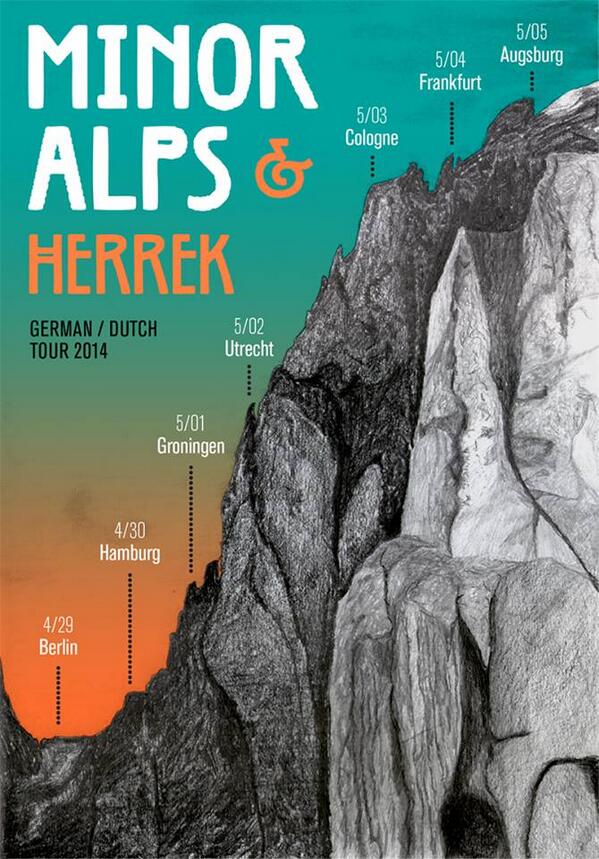 Excited to have @Herrek_music support the shows in Germany, Groningen and Utrecht.