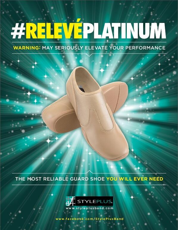 Relevé Platinum will elevate your color guard performance! #RelevePlatinum