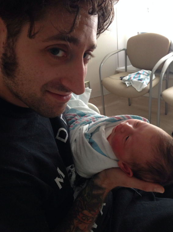 falloutboy's tweet image. just added a new member to the crew welcome Ruby @trohman #falloutbaby