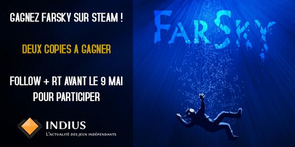 FarSky à gagner, grâce à @TimSpekler. Follow <a href="/IndiusOrg/">Indius, l'indécrypté</a> + RT, tout est indiqué ci-dessous :

store.steampowered.com/app/286340/