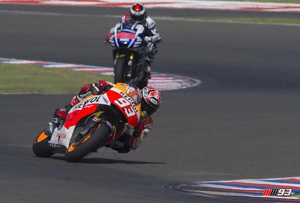 marcmarquez93's tweet photo. En acción en Termas de Río Hondo! / In action in Argentina! ✊ http://t.co/50GbviBv1C