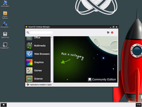 ReactOSCN's tweet image. ReactOS资讯: 1)正在进行 #众筹 的社区版 #ReactOS Community Edition之应用管理员新设计草图。goo.gl/WHljLP 2)与此同时开发人员正在开发新Shell,提升用户体验。