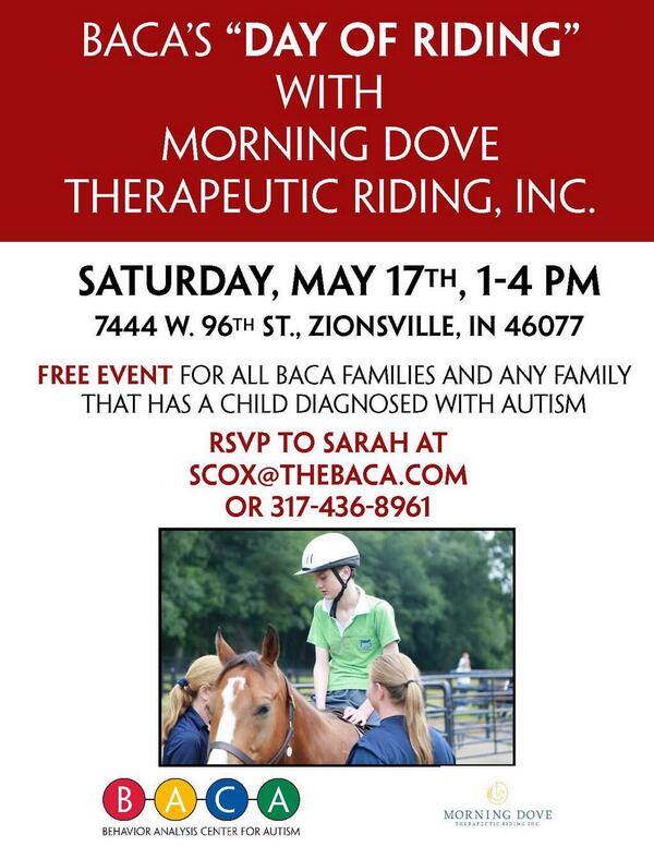 Don't forget that on May 17th, @BACAIndy is hosting an event with us! Come check it out and support a great cause!