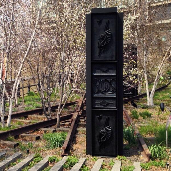 ArtObserved's tweet image. &apos;Archeo&apos; Group Exhibition @HighLineNYC @HighLineArtNYC 
#IsabelleCornaro