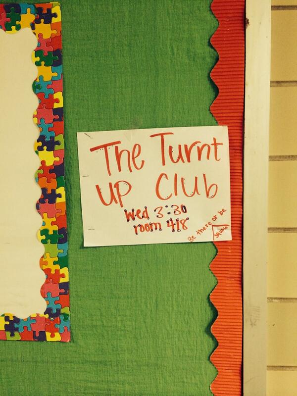 Aye hit up #beardenhighschool for the #TurntUpClub in room 418 #sweg come turn up with your teachers