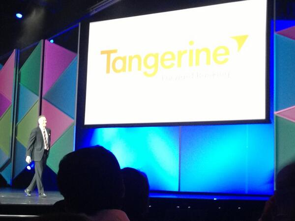 pwmccaffrey's tweet image. Peter Aceto CEO of Tangerine Bank kicks off #ibmimpact talking about #MobileFirst in a box based on #PureApplication