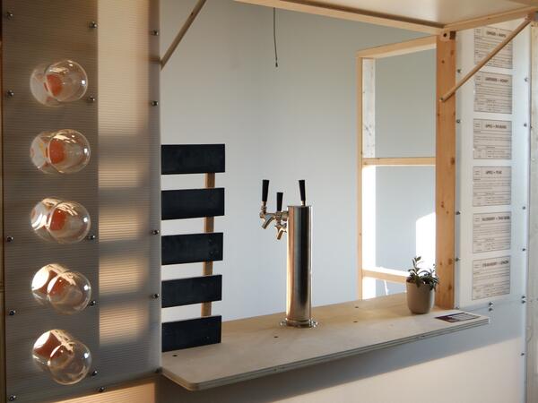 Only 4 more days to go until the #ocadu  grad-ex! The kombucha bar is ready!