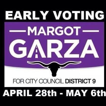 GoGarza's tweet image. Early voting is here!!!