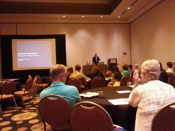 Keynote w/John Mancini at #ArchiveUC14.
