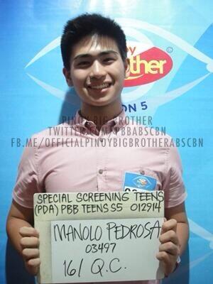 PatamaDiary's tweet photo. Proof that MANOLO auditioned! #NOSCRIPTED http://t.co/3seAjVs3Rt