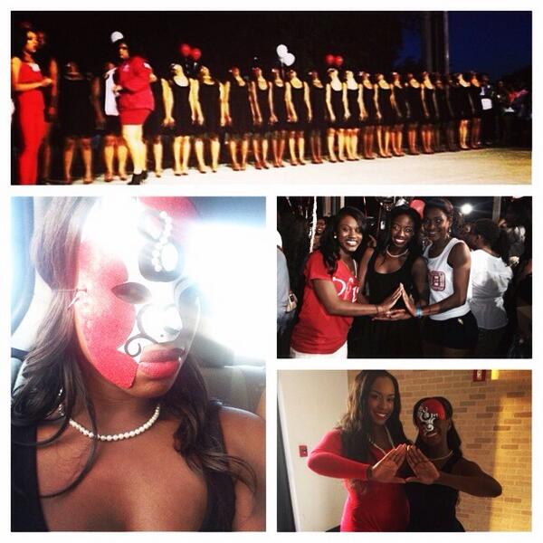 TayKayAyye's tweet image. In the land of Delta Sigma Theta 🔺🐘👠💋 Oo-Oop #ΙΩ #Spr14 #Captiv8ting #8Club