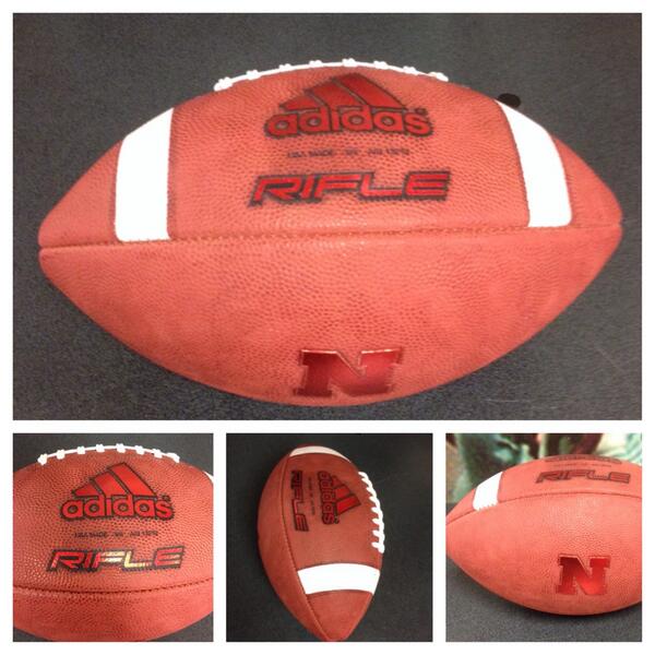 adidas rifle football leather