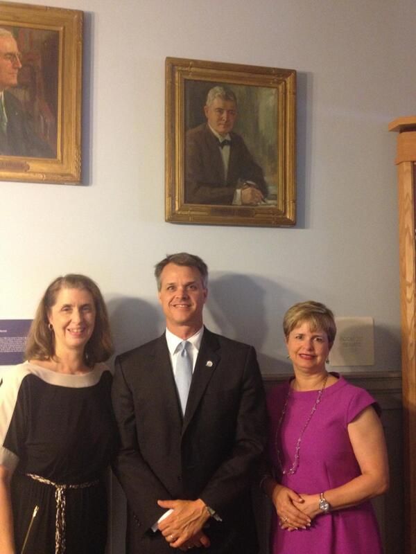 Photo with my sisters in front of our great-grandfather's portrait now hanging in the <a href="/FLHistoricCap/">FL Historic Capitol</a>. #proud #family