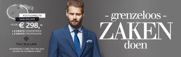 De laatste week van de kostuumactie is ingegaan: 'Pak' deze kans!