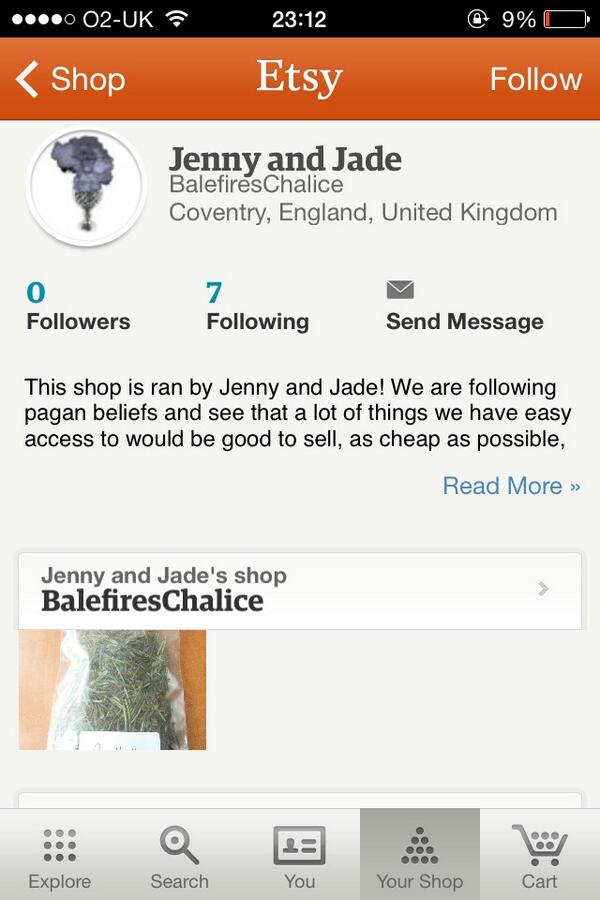 BCetsy's tweet photo. Shop just opened! Getting more stuff up as soon as its all clean and ready! #etsy #pagan http://t.co/OCx3Ye2U94