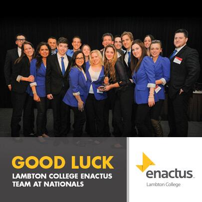 LambtonCollege's tweet image. Good luck to the Enactus Lambton team as they compete at Nationals this week!  #LCPride enactuslambton.com/#!about/ccjb