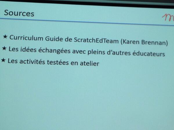 LauraCiriani's tweet image. #CodeCambouis au @criparis @EtClaude présente ateliers Magic Makers #scratch 8/12 ans magicmakers.fr/blog/