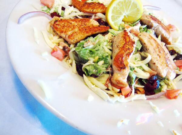 The Stella's Salmon Salad!  Looks amazing don't it?