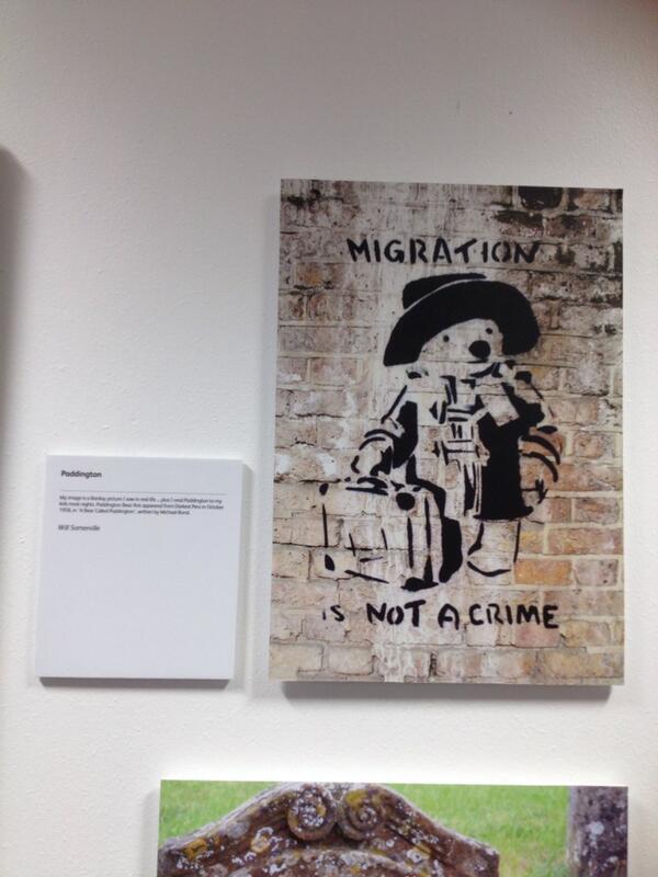 v_bham's tweet photo. I agree with Paddington bear! #RoutestoRoots #teamvgo @MigrationUK http://t.co/0qo0igN8ps