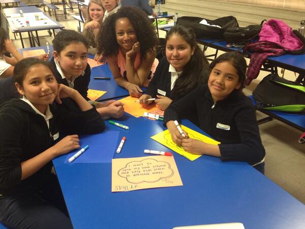 gimmemotalk's tweet image. Facilitating a Power Up session w/ @simplyreby #intelforchange #girlsempowerment #girlseducation