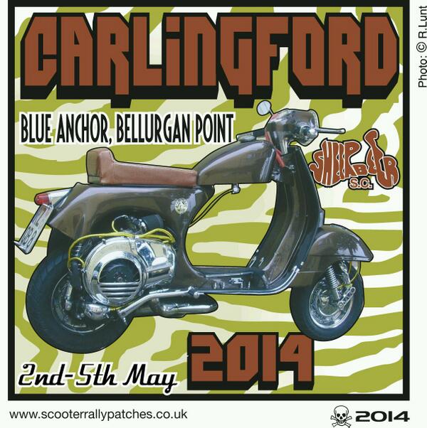 Anyone off to ireland for this good little scooter rally?
Patches printed by us here at crusader.
#vespa #lambretta