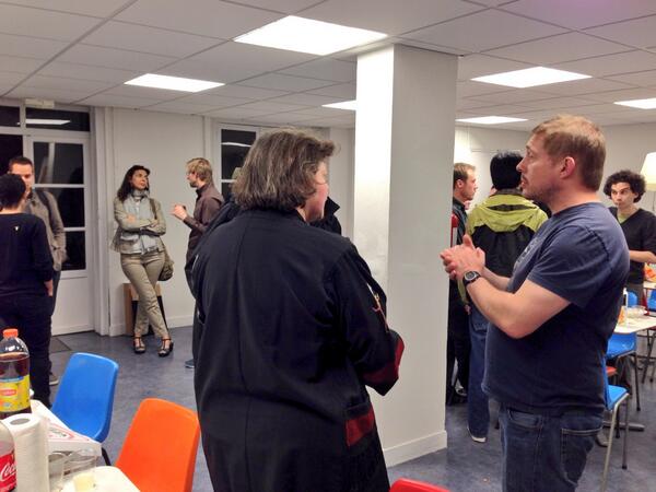 LauraCiriani's tweet image. #CodeCambouis au @criparis c&apos;est pas encore fini ;-) #networking #convivialité