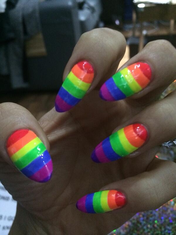 lilyallen's tweet photo. Nail game is strong at least #sheezusbush http://t.co/rGCfV3qERE