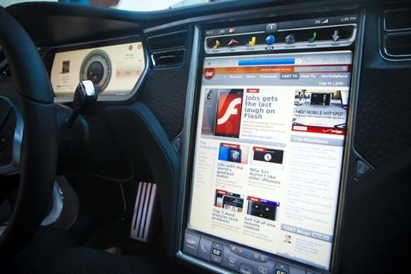 Maria__Furman's tweet photo. Tesla cars actually have internet browsing capabilities. #dcc106 http://t.co/TW08sGf6uK