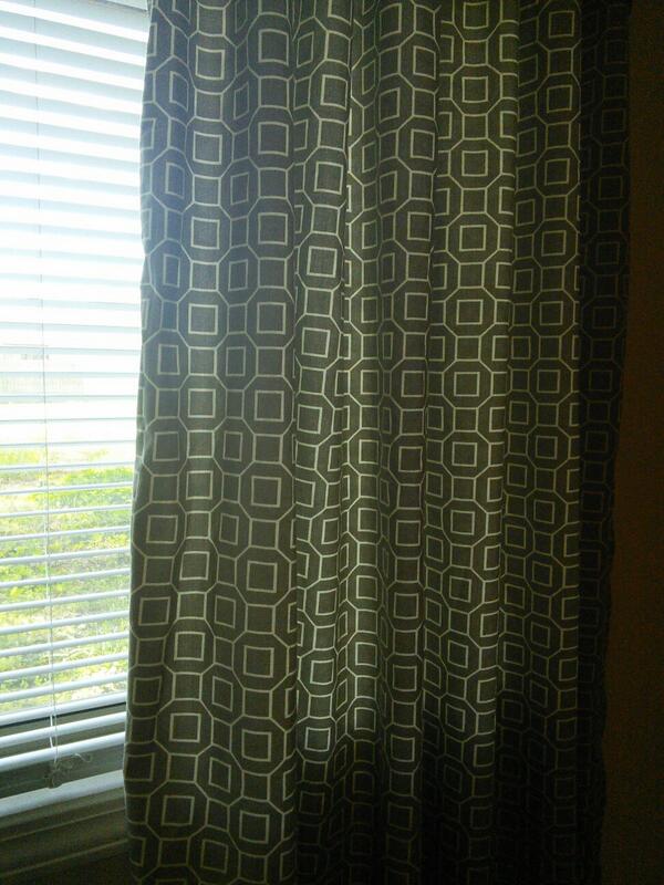 jessica_joann's tweet image. day off accomplishments! #sewing #windowpanels
