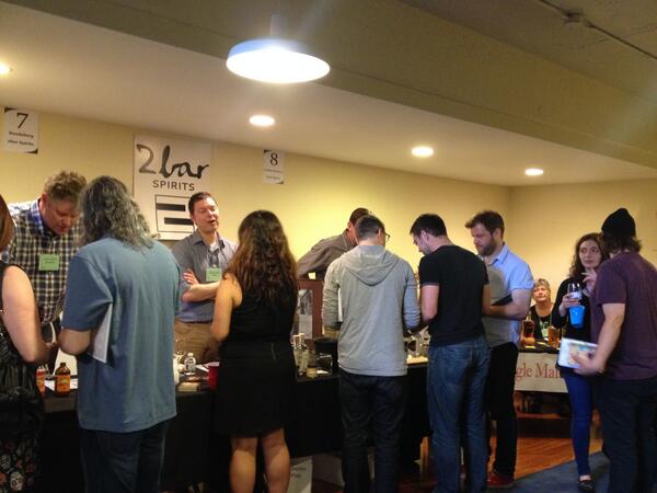 We have tons of spirits, DIY cocktails &amp; live music! There's still a couple hours to get down to our Spirits Tasting
