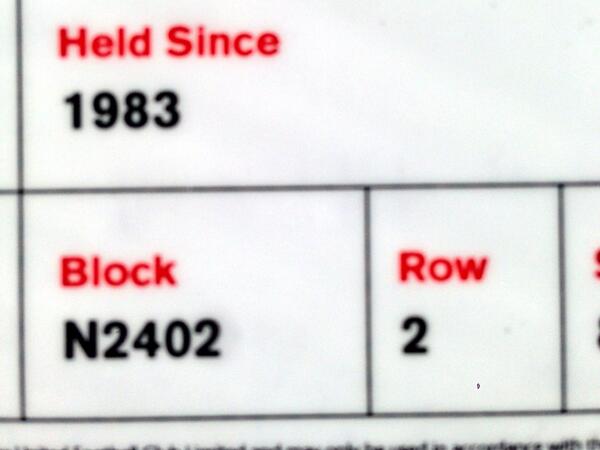 2402 - We shall not be moved. Hope everyone gets sorted especially 2401 regulars