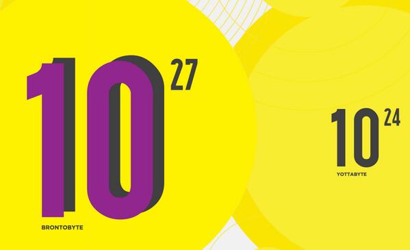 framarin's tweet image. Ma tu lo sai quanto è grande un #Brontobyte? #infografica buff.ly/1k69dh1