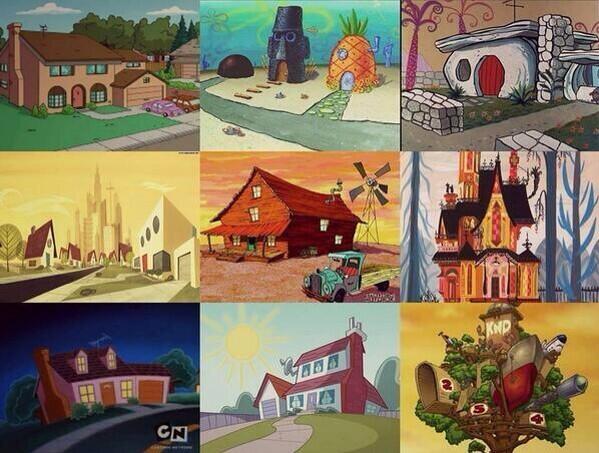 Lunatwts's tweet image. Si conoces éstas casas, tu infancia fue la mejor.