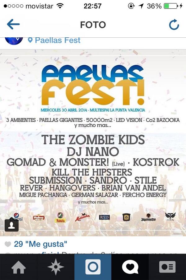 Goodnight !! 
1 dia para liar la mundial <a href="/PaellasFest/">PaellasFest</a>