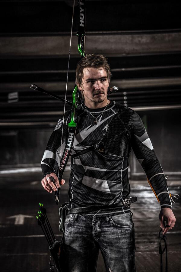 worldarchery's tweet photo. Daniel Jensen proves that nothing makes you look cooler than #archery http://t.co/wdubElKAww