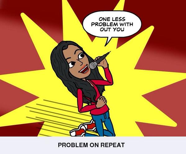 FanyG1D's tweet image. I GOT A ONE LESS PROBLEM WITH OUT YOU🎶🎶 
#ProblemOnRepeat @ArianaGrande