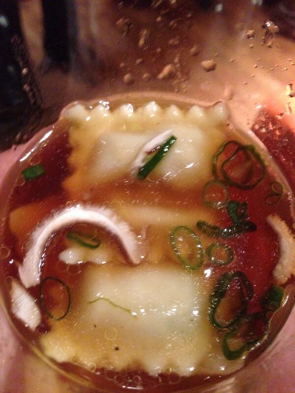 Bone Marrow &amp; Mushroom Raviolini from <a href="/CommerceRest/">Commerce Restaurant</a> <a href="/TOTN_NYC/">Елена Ключенович</a> #NoKidHungry