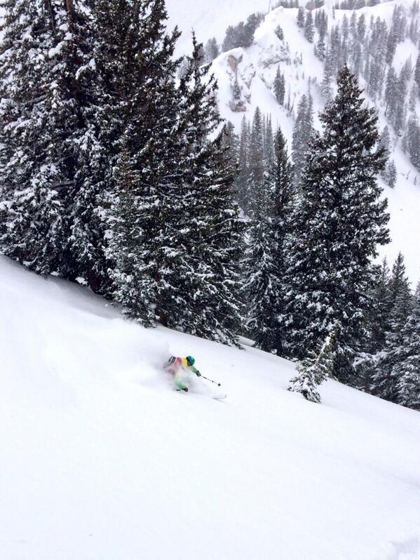 InspiredSmt's tweet photo. One of the many reasons we love spring time in Utah... #powday http://t.co/cR4MaGiucr