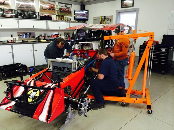 tcracing29's tweet photo. Quick shot of the guys placing the Gor-den power plant in the 2014 Bicknell !  It's that time of the year !!! http://t.co/TfpZLupvHP